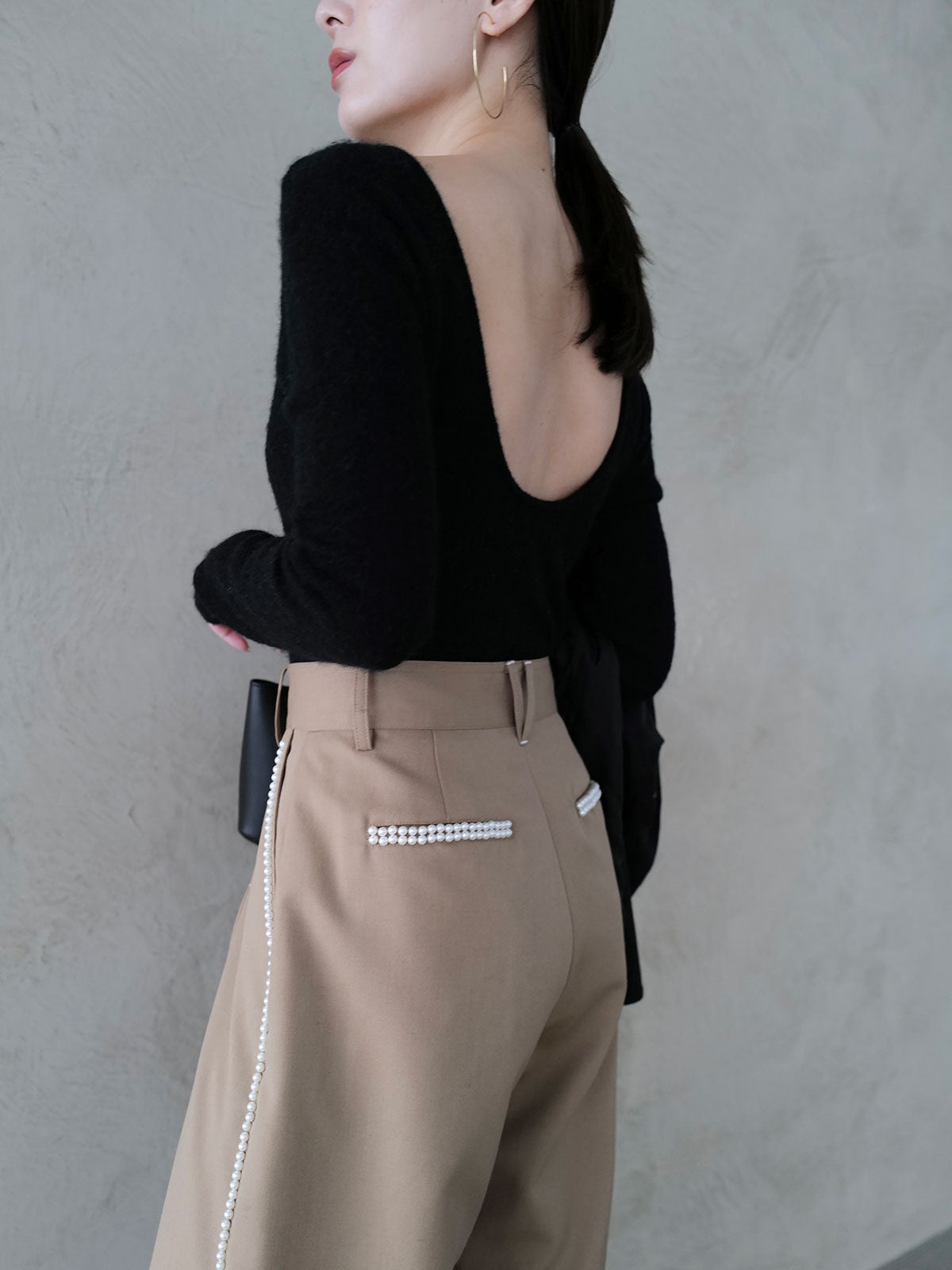 ニットボディスーツ