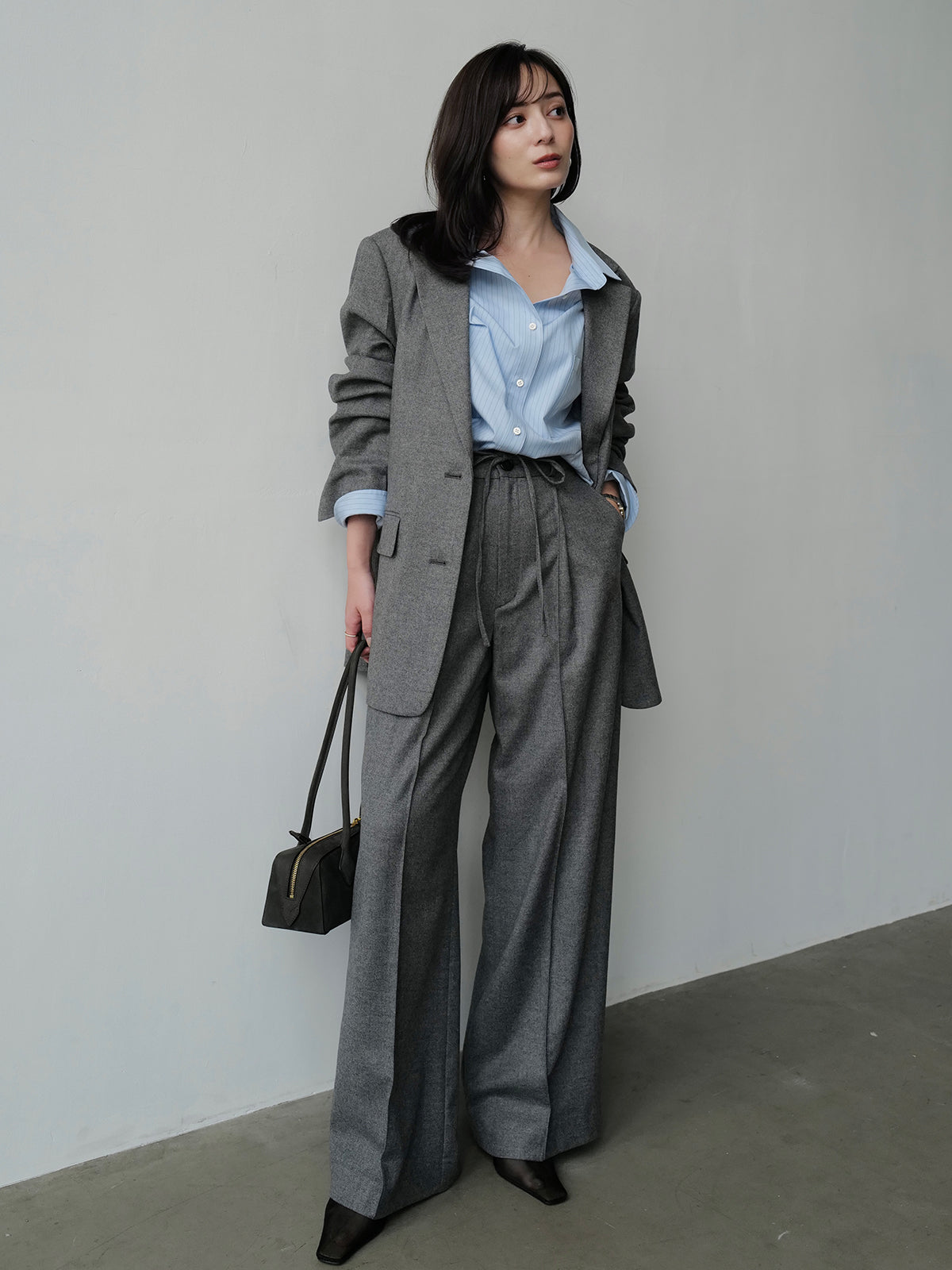 ウールシングルオーバージャケット