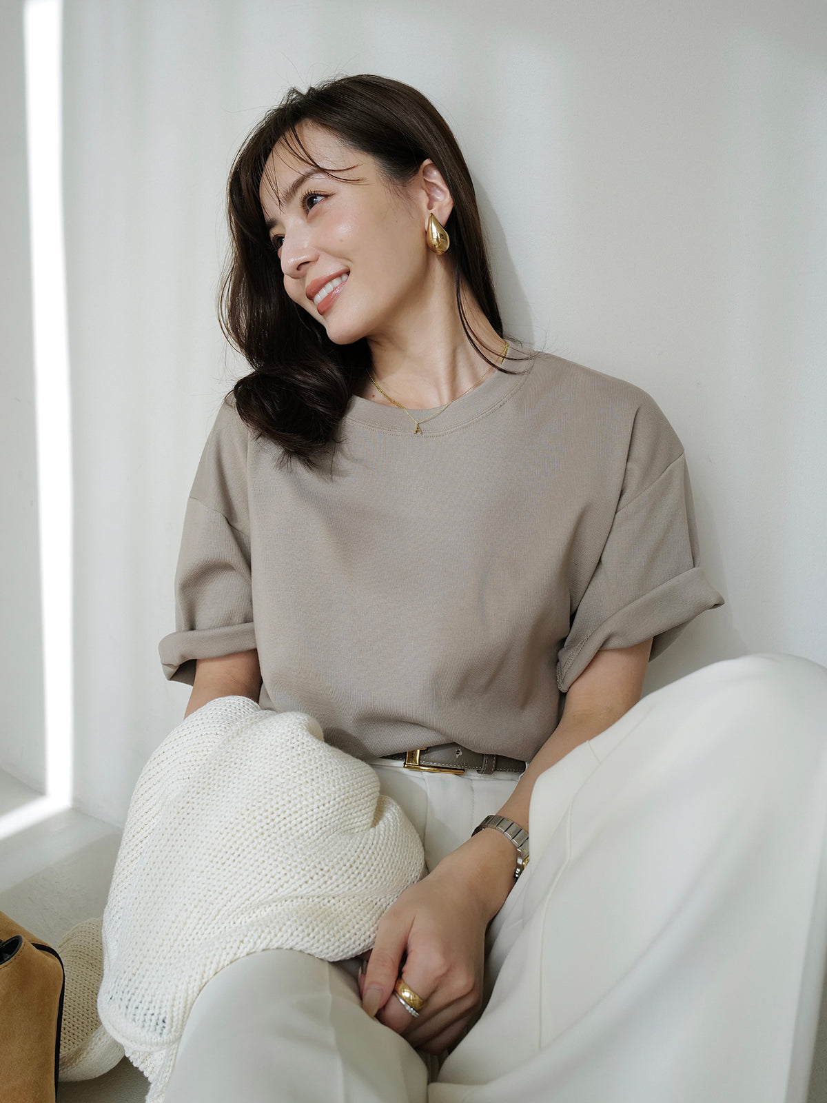 Unisex Ribbed Cotton T-shirt