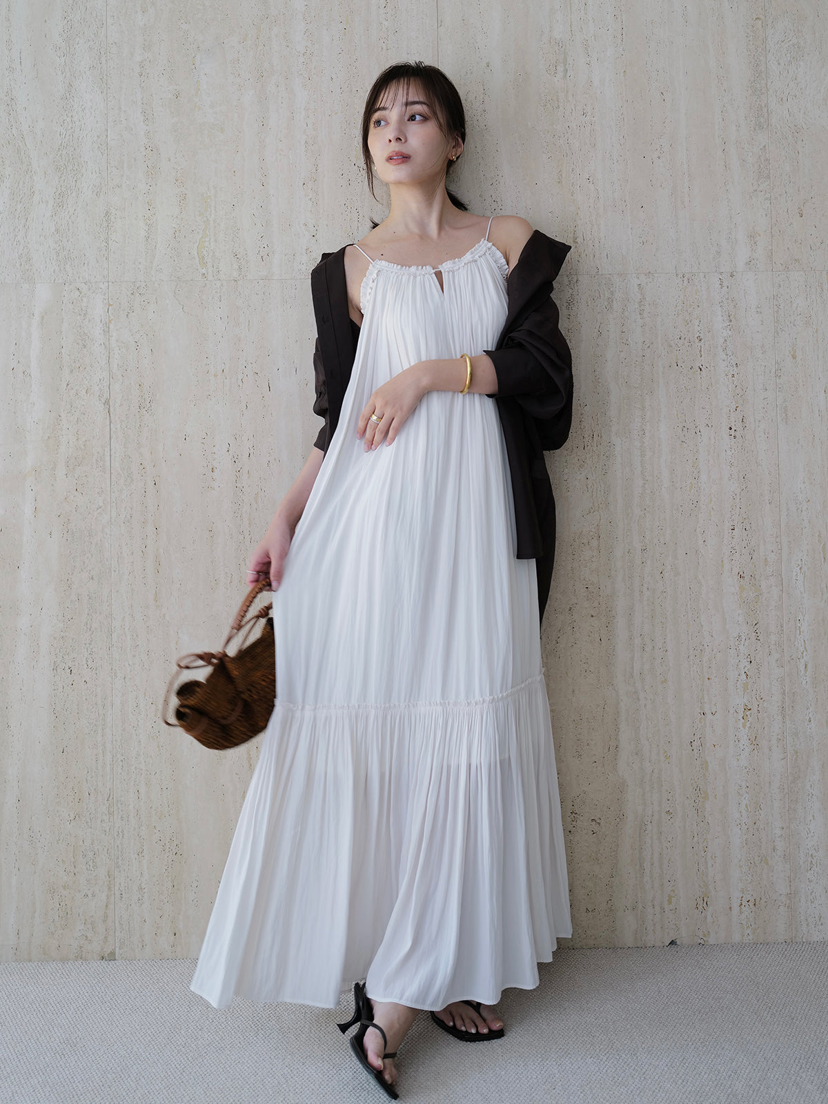Director:154cm COLOR:ECRU SIZE:F