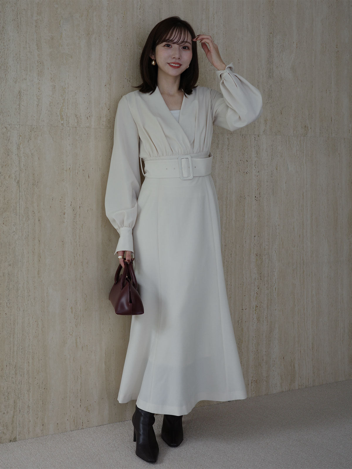 PR:162cm COLOR:ECRU SIZE:1