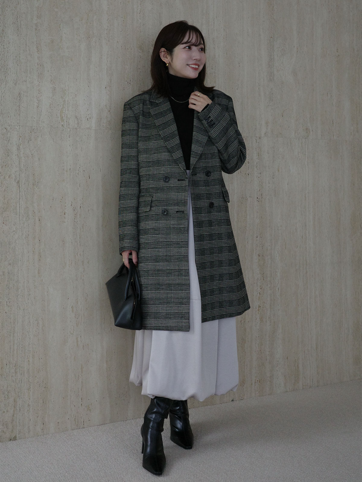 ボクシージャケットコート