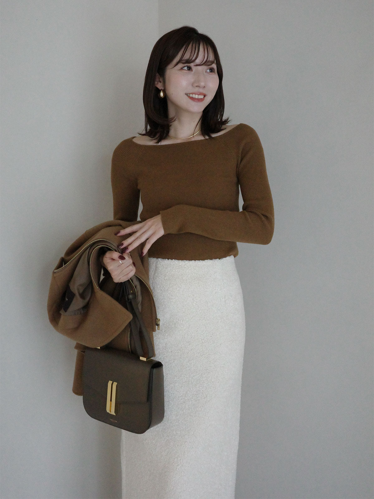 ボアタイトスカート