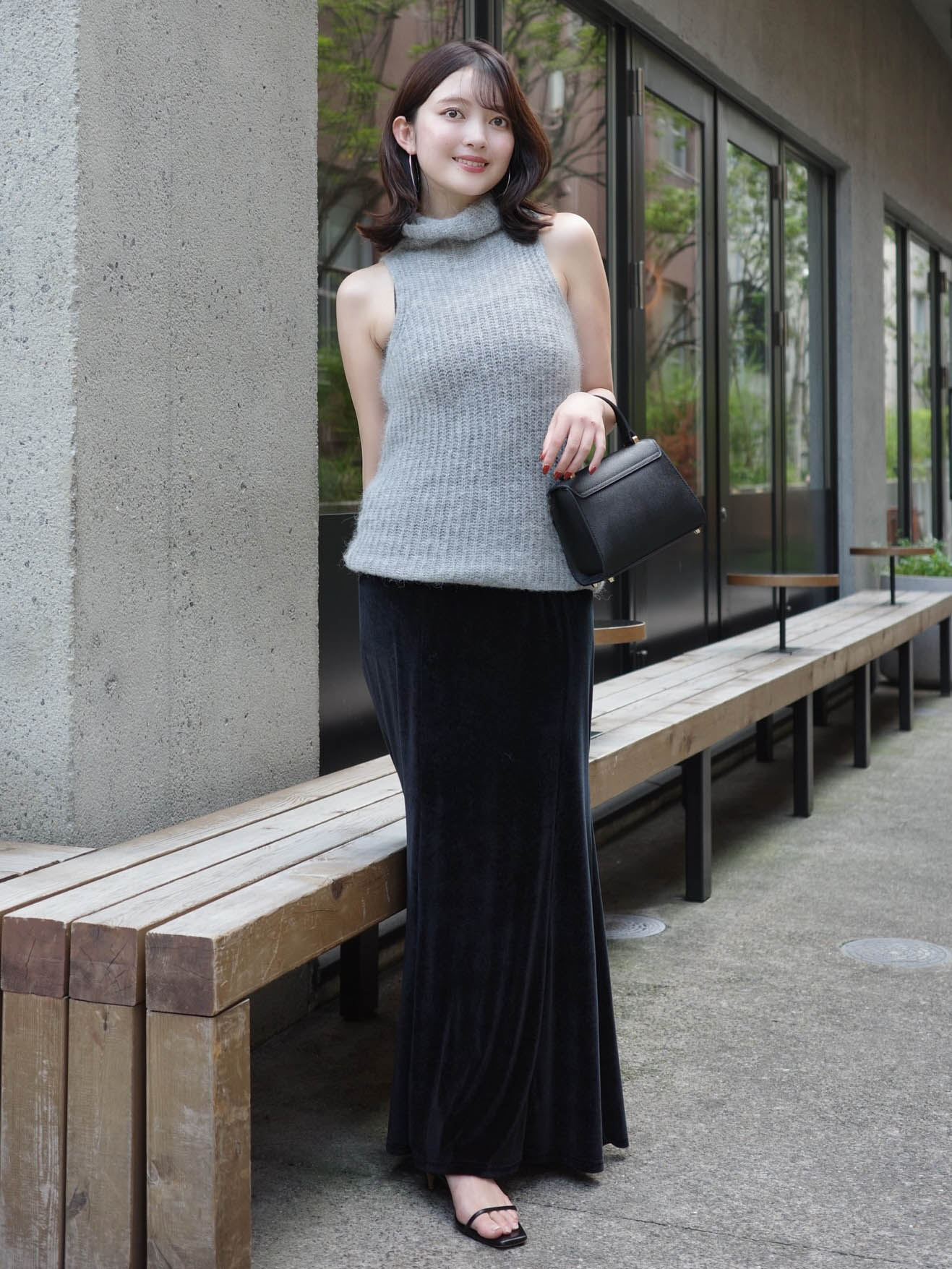 PR:156cm COLOR:BLACK SIZE:1