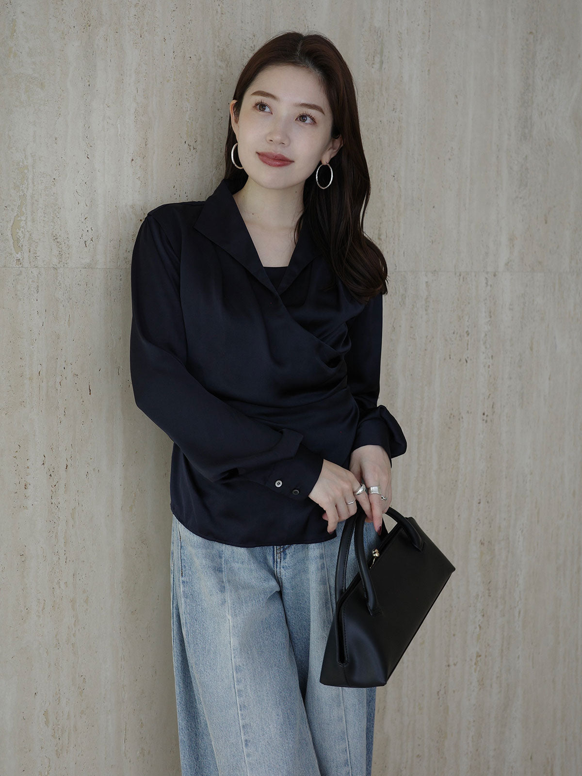 PR:157cm COLOR:NAVY SIZE:F