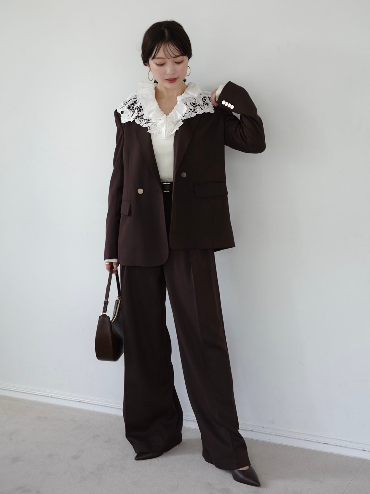 PR:156cm COLOR:BROWN SIZE:0