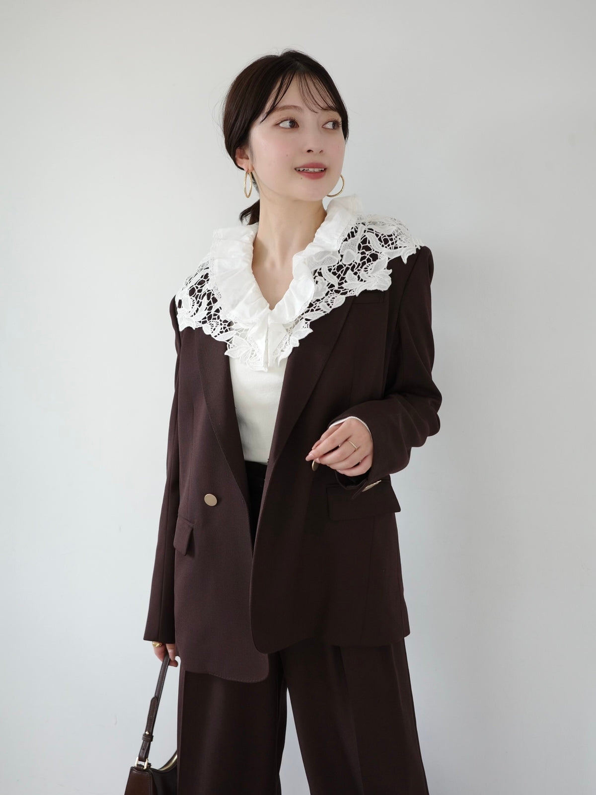 PR:156cm COLOR:BROWN SIZE:1