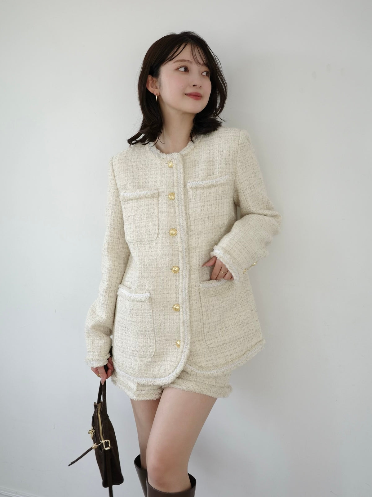 PR:156cm COLOR:ECRU SIZE:F
