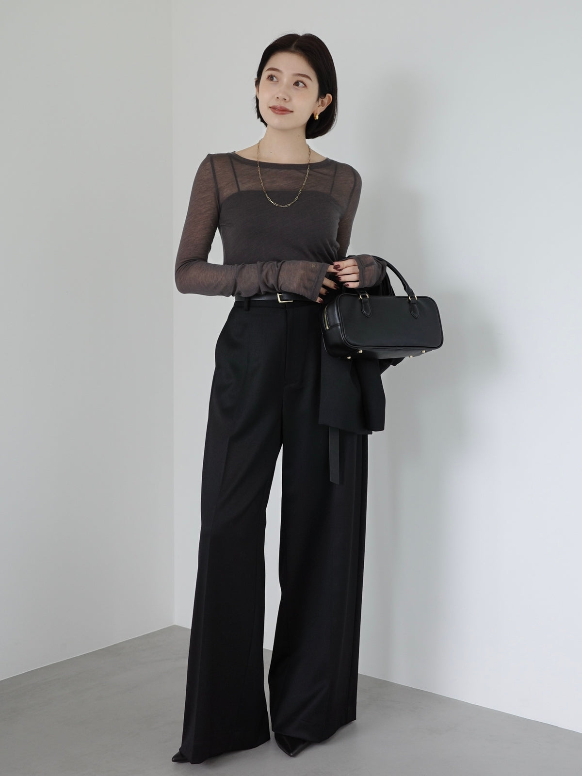 PR:157cm COLOR:BLACK SIZE:1