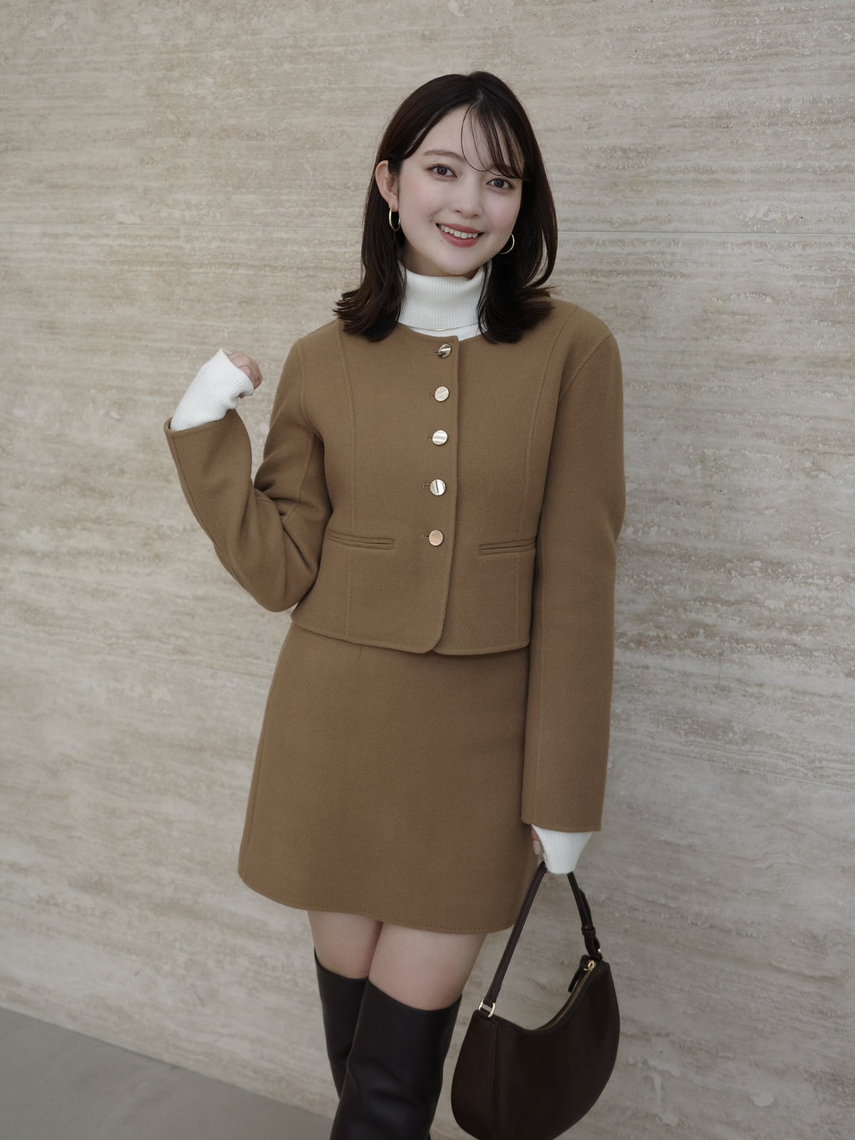 PR:156cm COLOR:CAMEL SIZE:1