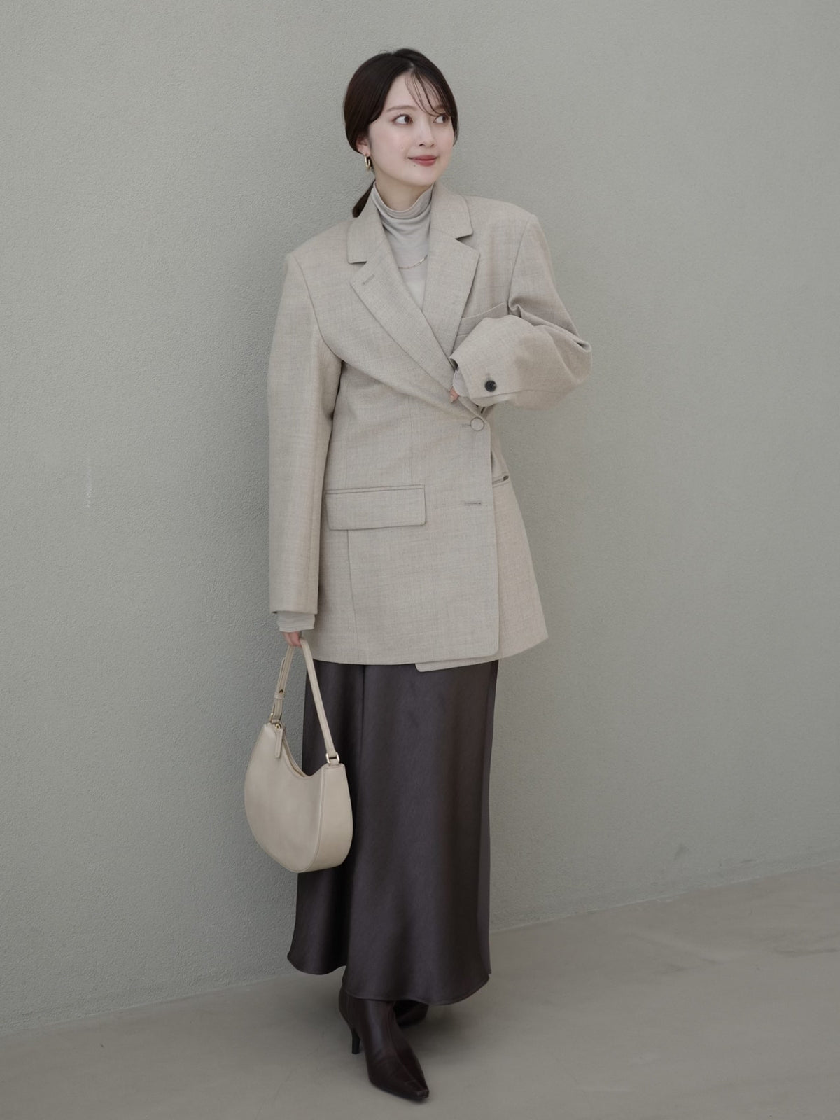 【BLOSSOM×ánuans】OVER FIT JACKET