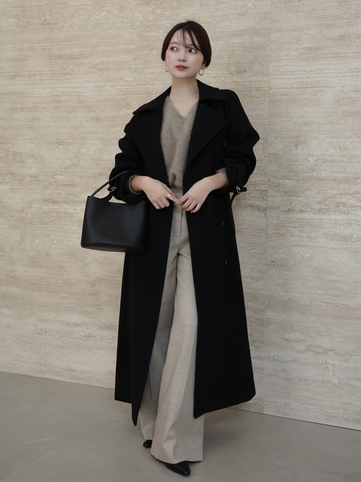 PR:156cm COLOR:BLACK SIZE:1