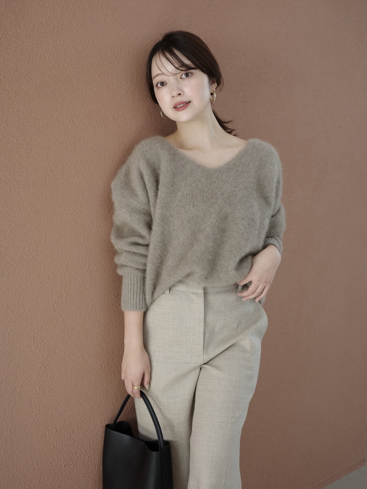 【BLOSSOM×ánuans】STRAIGHT PANTS