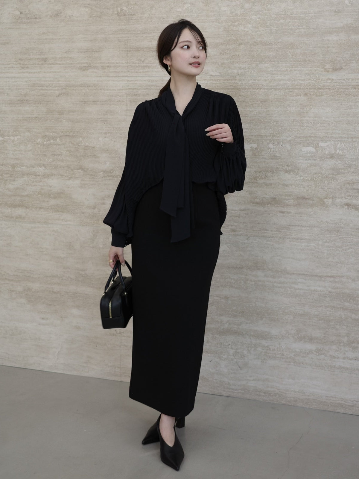 PR:156cm COLOR:BLACK SIZE:1