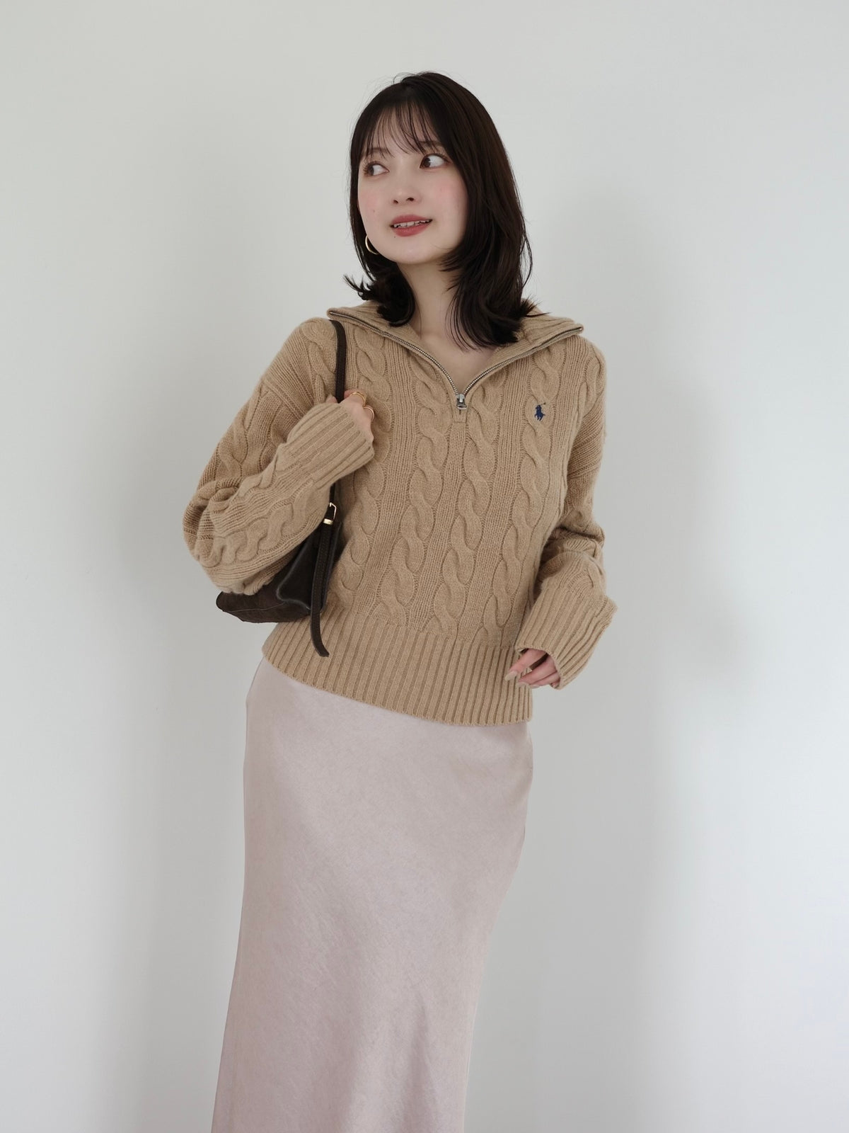 PR:156cm COLOR:CAMEL SIZE:S