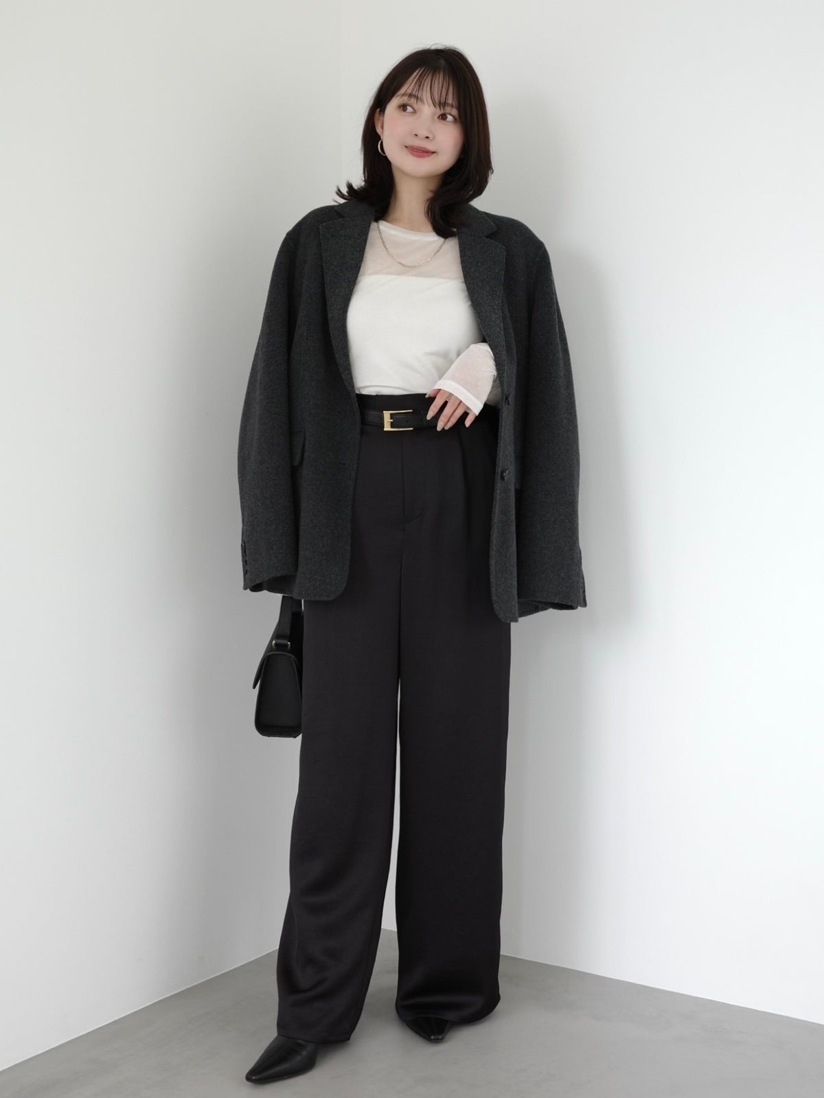 PR:156cm COLOR:BLACK SIZE:1