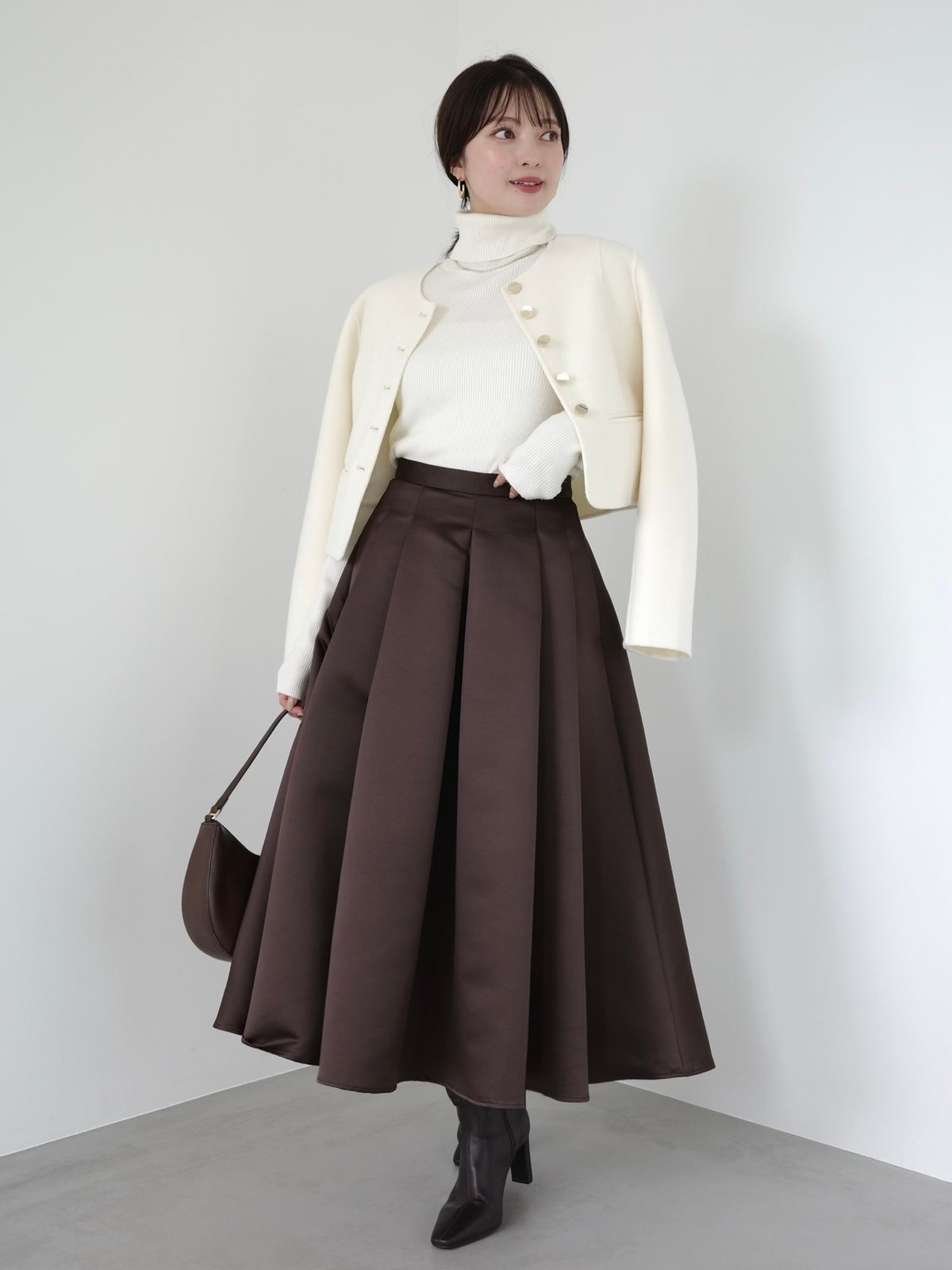 PR:156cm COLOR:BROWN SIZE:1