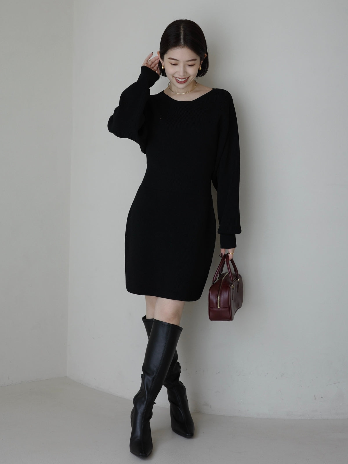 PR:157cm COLOR:BLACK SIZE:F