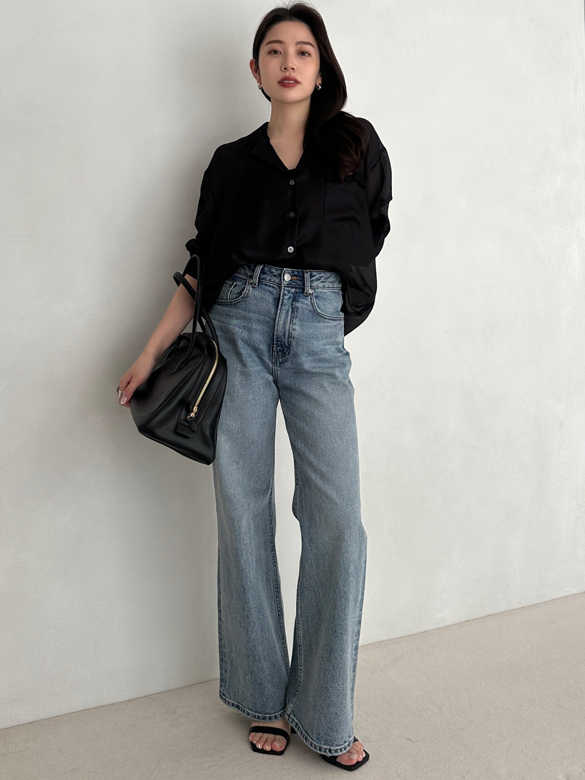 シアーテーラードシャツ