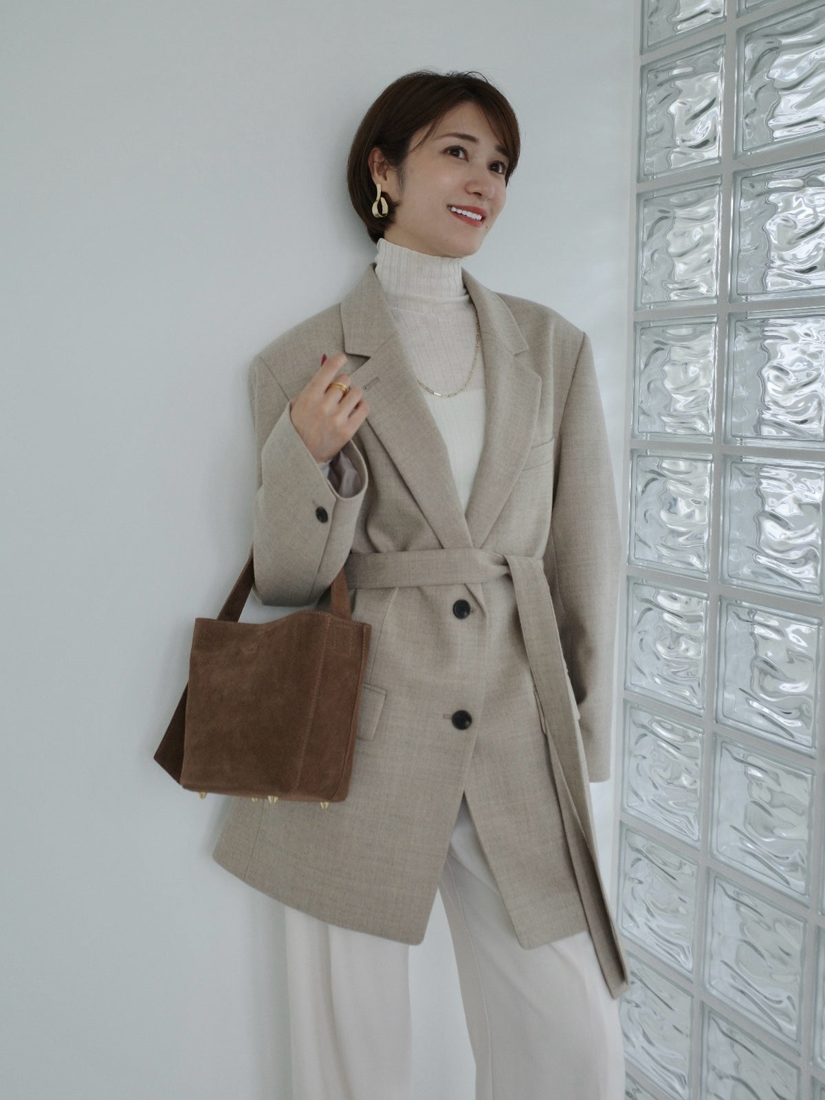 PR:162cm COLOR:BEIGE SIZE:2