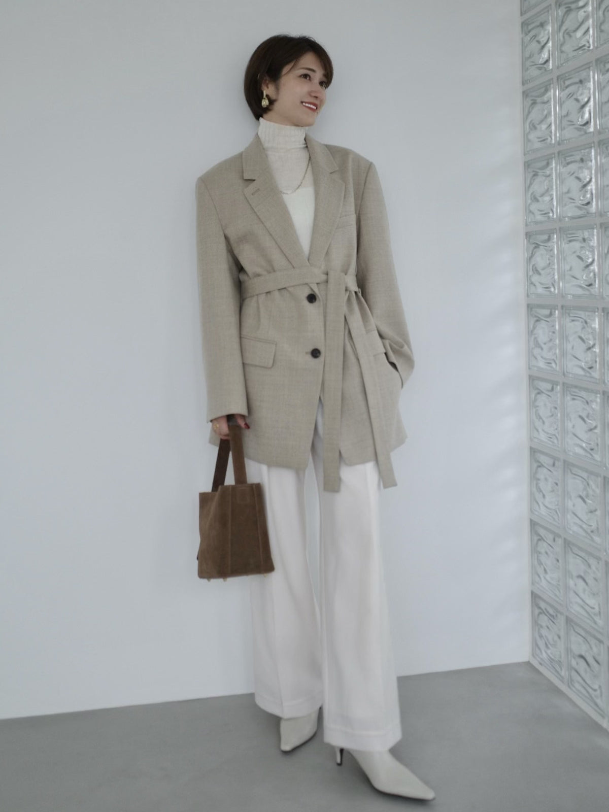 【BLOSSOM×ánuans】OVER FIT JACKET