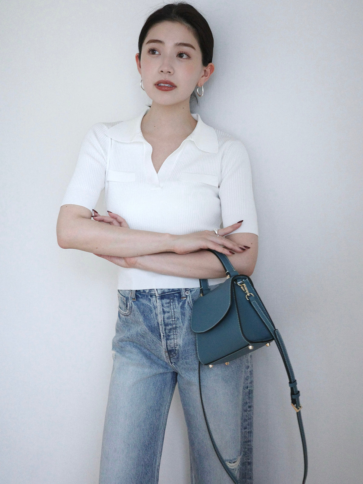 PR:157cm COLOR:WHITE SIZE:F