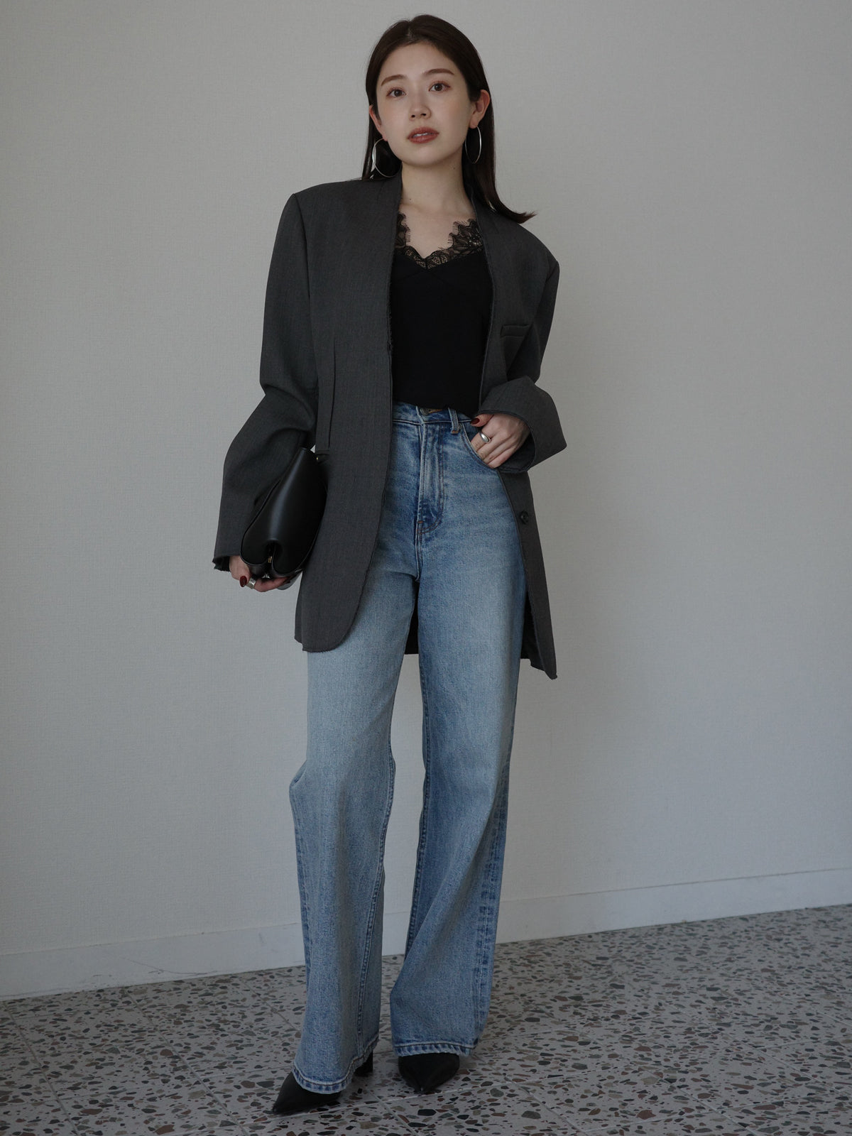 【WEB限定】ボンディングフォルムジャケット