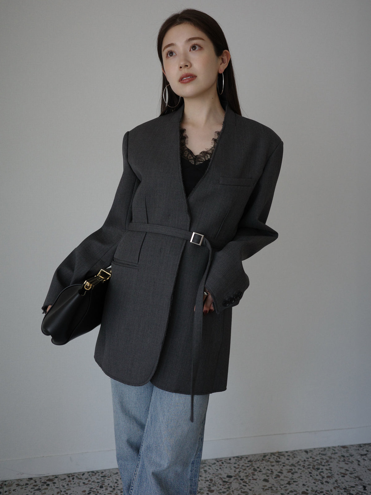 【WEB限定】ボンディングフォルムジャケット