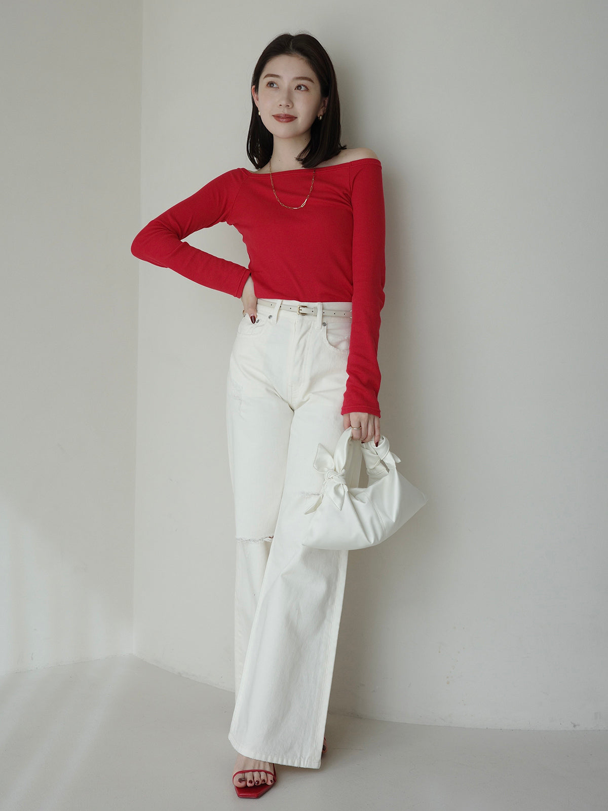 PR:157cm COLOR:WHITE SIZE:1