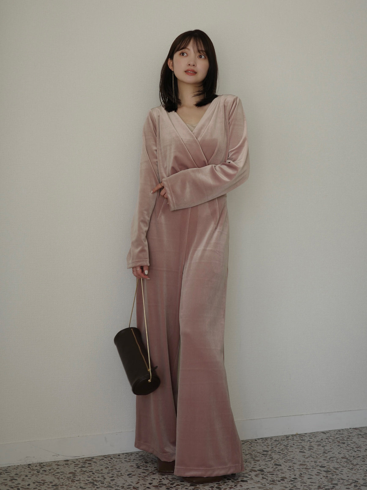 ベロアカットオールインワン