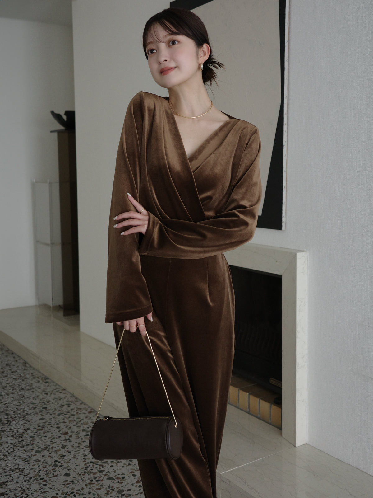 ベロアカットオールインワン