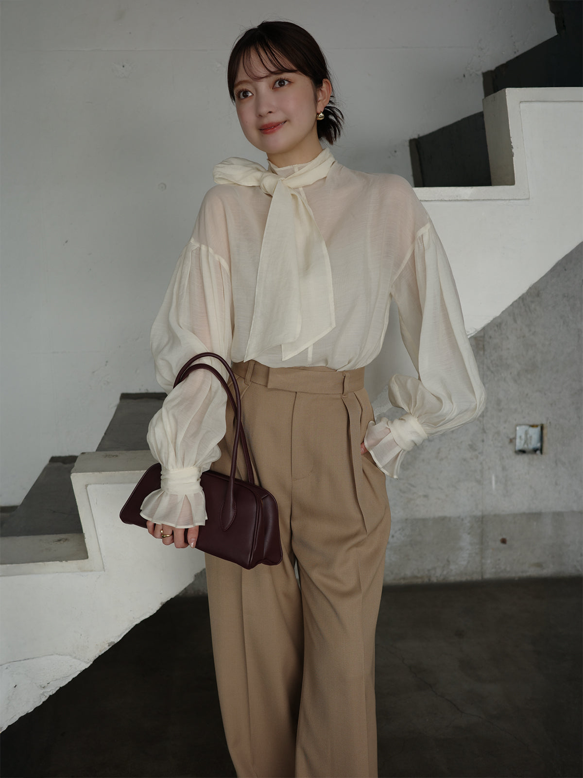 PR:156cm COLOR:IVORY SIZE:F