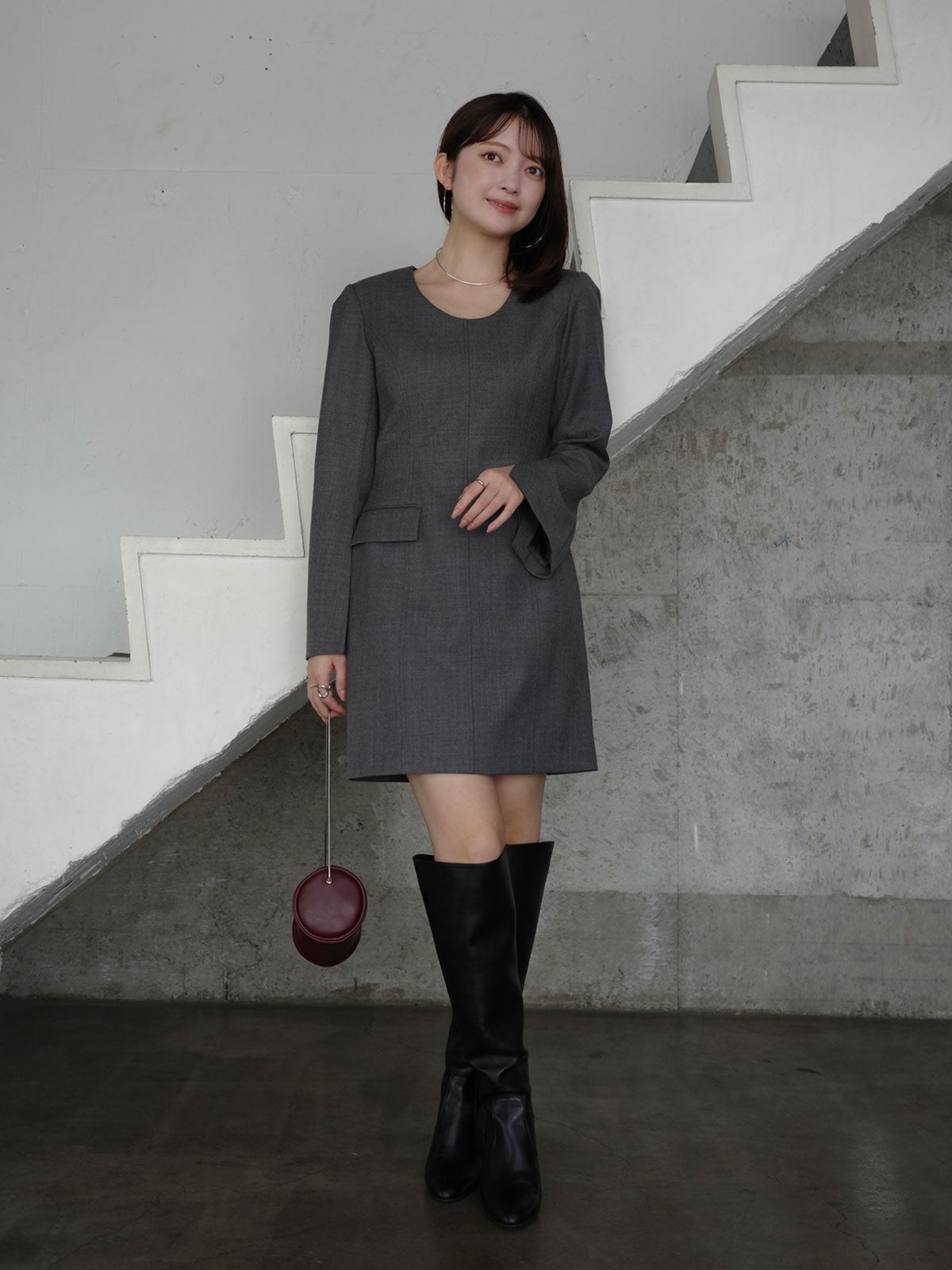 フォクシー Noir Bon Bon ワンピース フォクシー Noir Bon Bon ワンピース DECEMBER 2024 | FOXEY - フォクシー