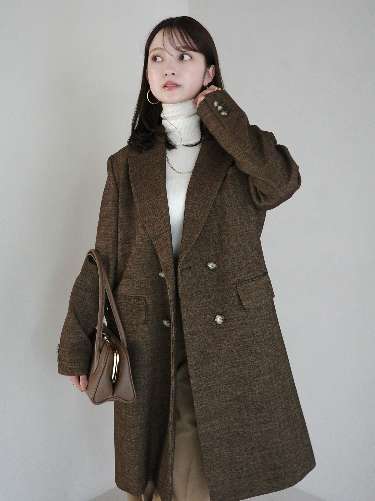 ボクシージャケットコート