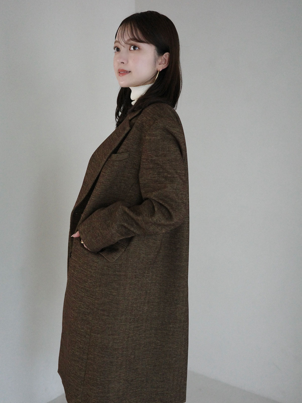 ボクシージャケットコート