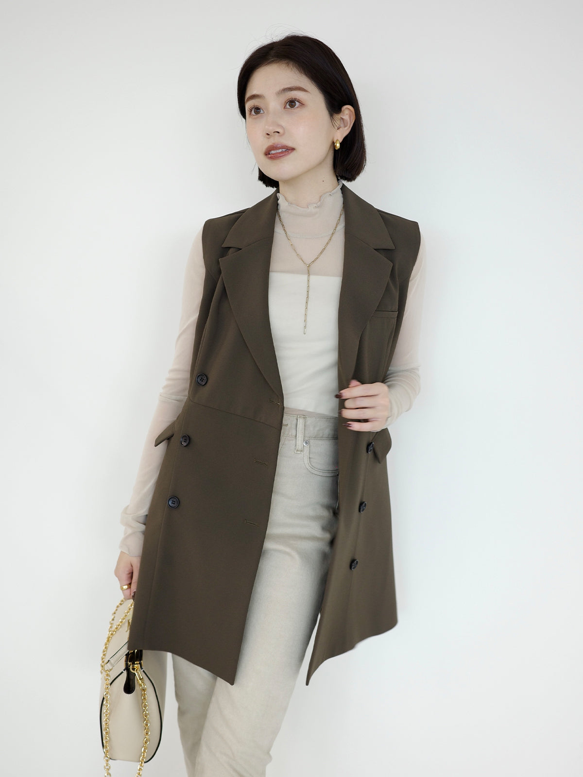 PR:157cm COLOR:BEIGE SIZE:F