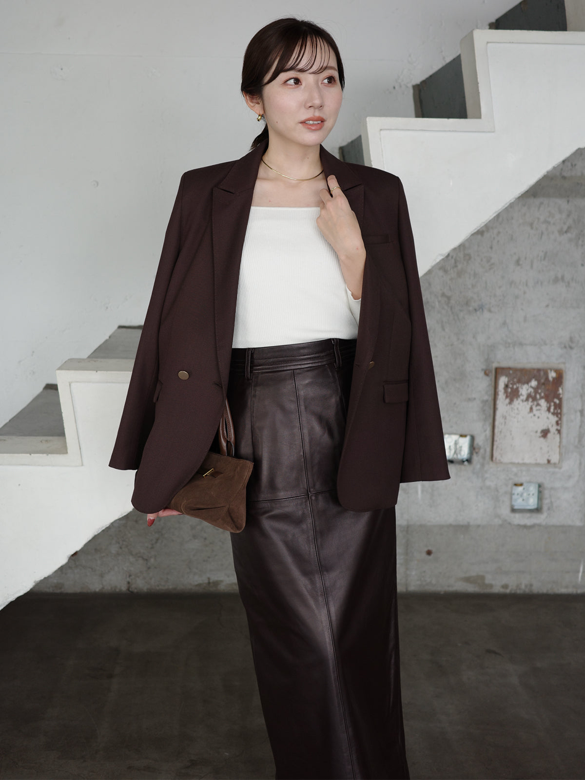 PR:162cm COLOR:BROWN SIZE:2