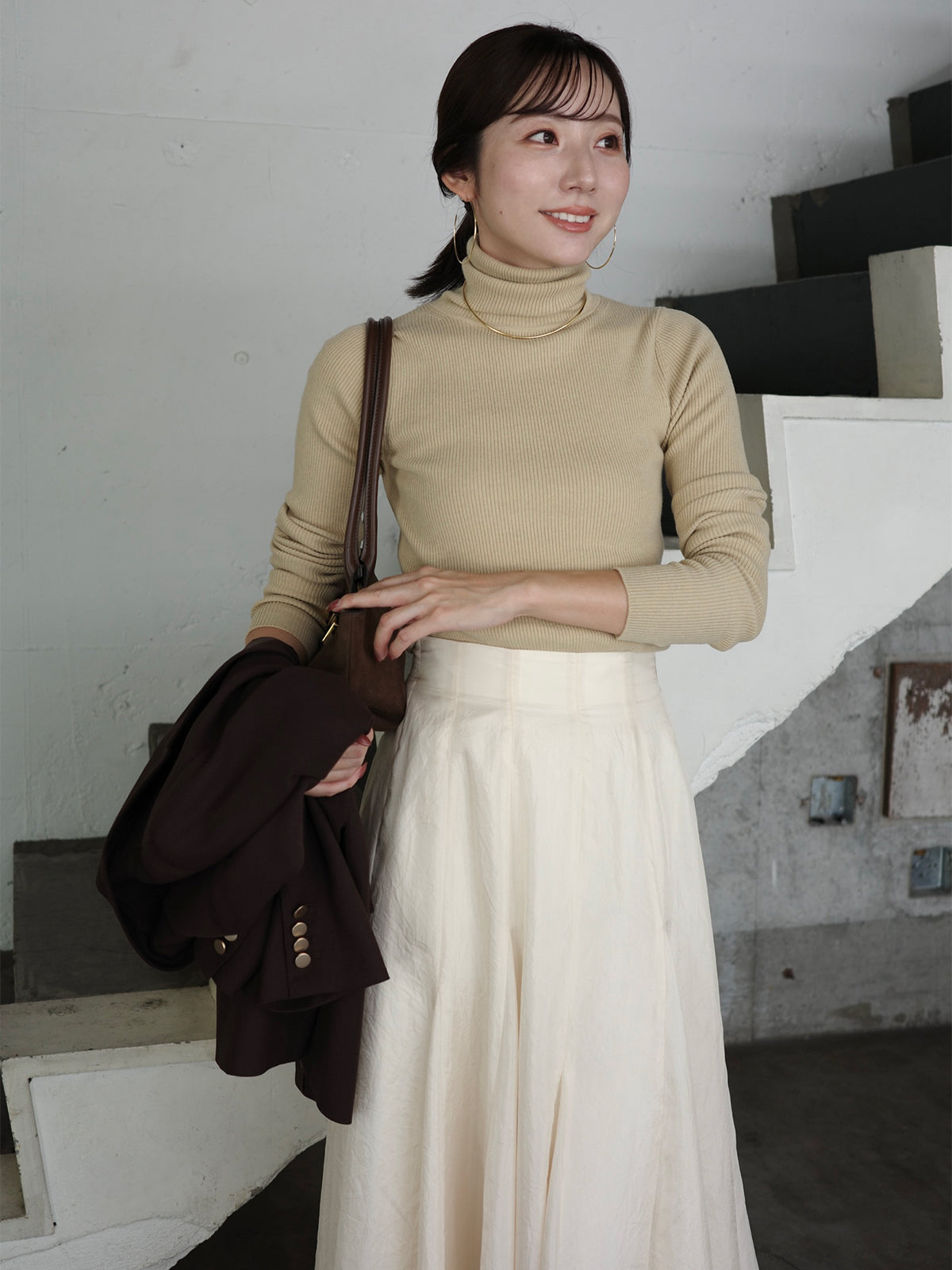 PR:162cm COLOR:BEIGE SIZE:F