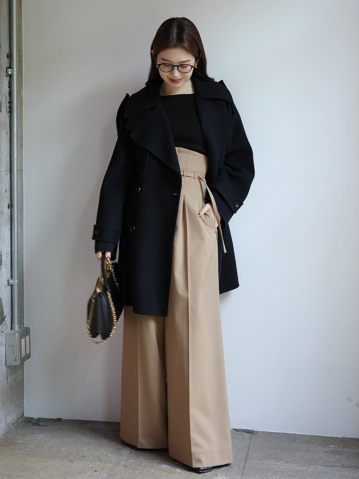 PR:157cm COLOR:BLACK SIZE:F 