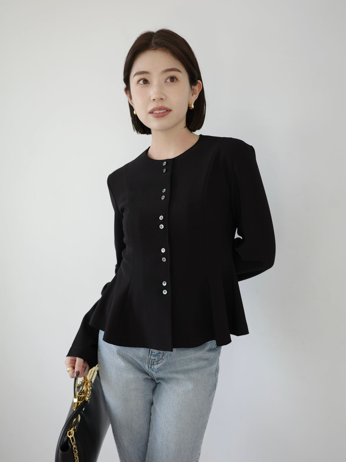 PR:157cm COLOR:BLACK SIZE:1