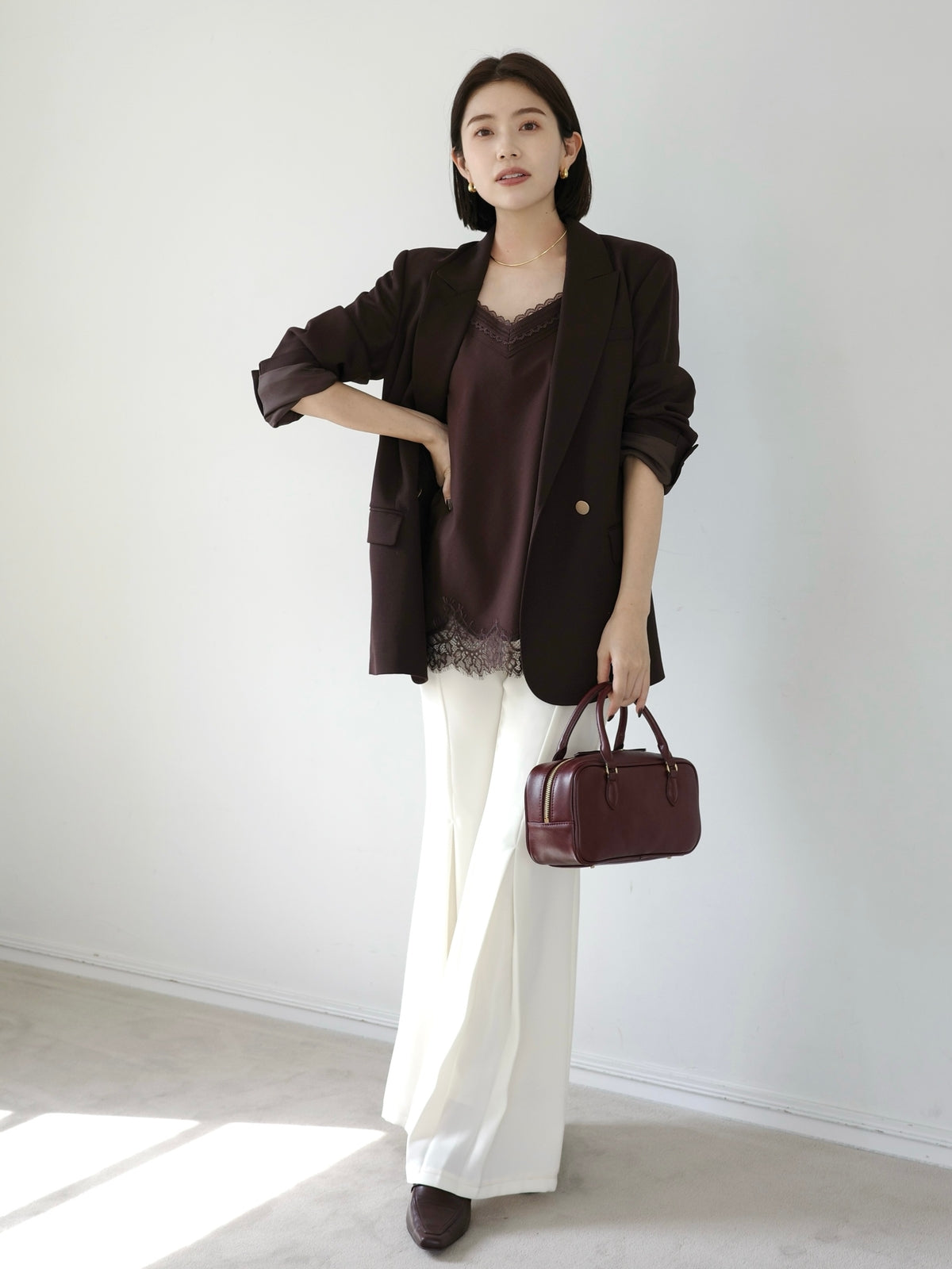 PR:157cm COLOR:IVORY SIZE:1