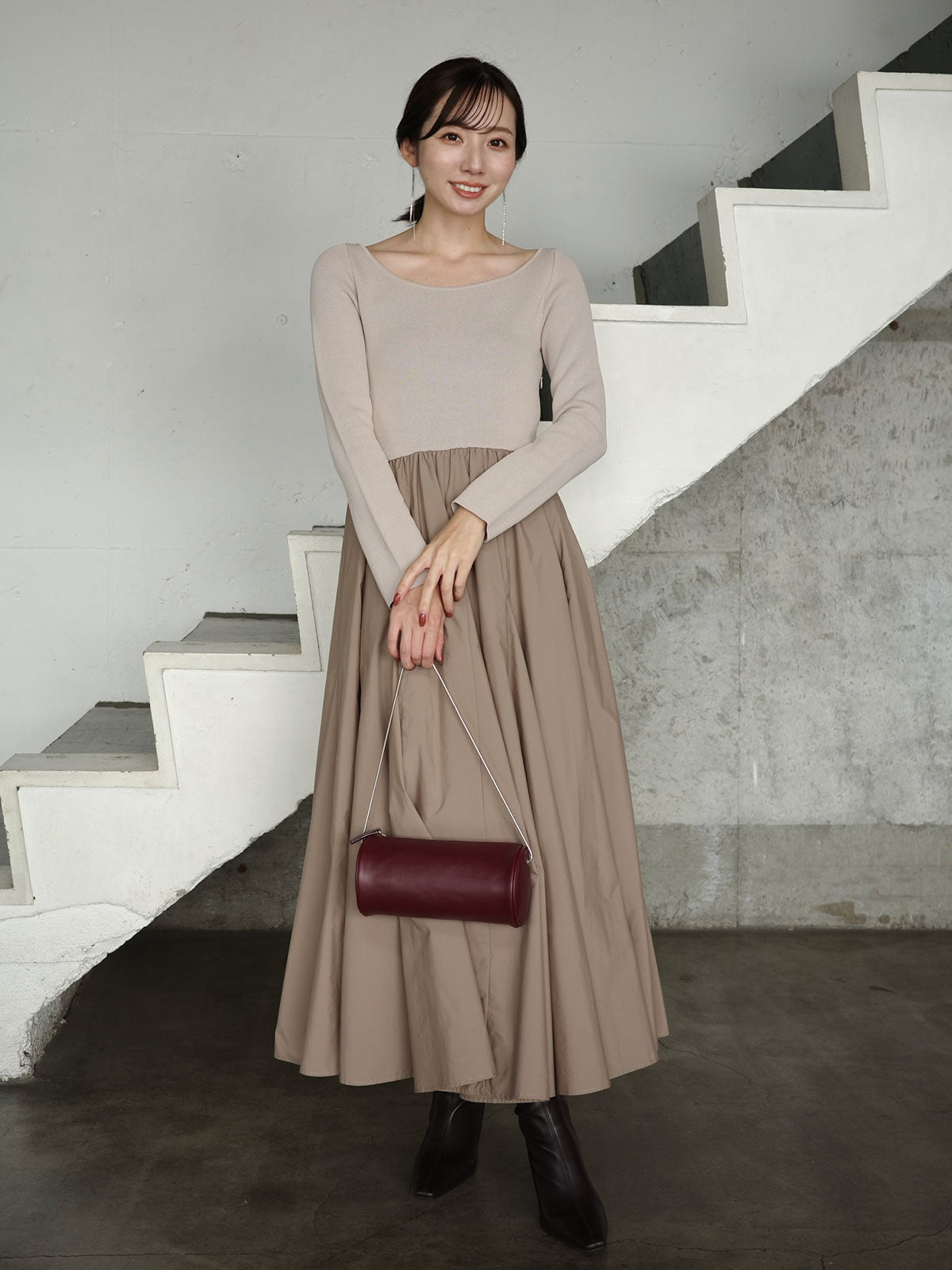PR:162cm COLOR:GREY BEIGE SIZE:1
