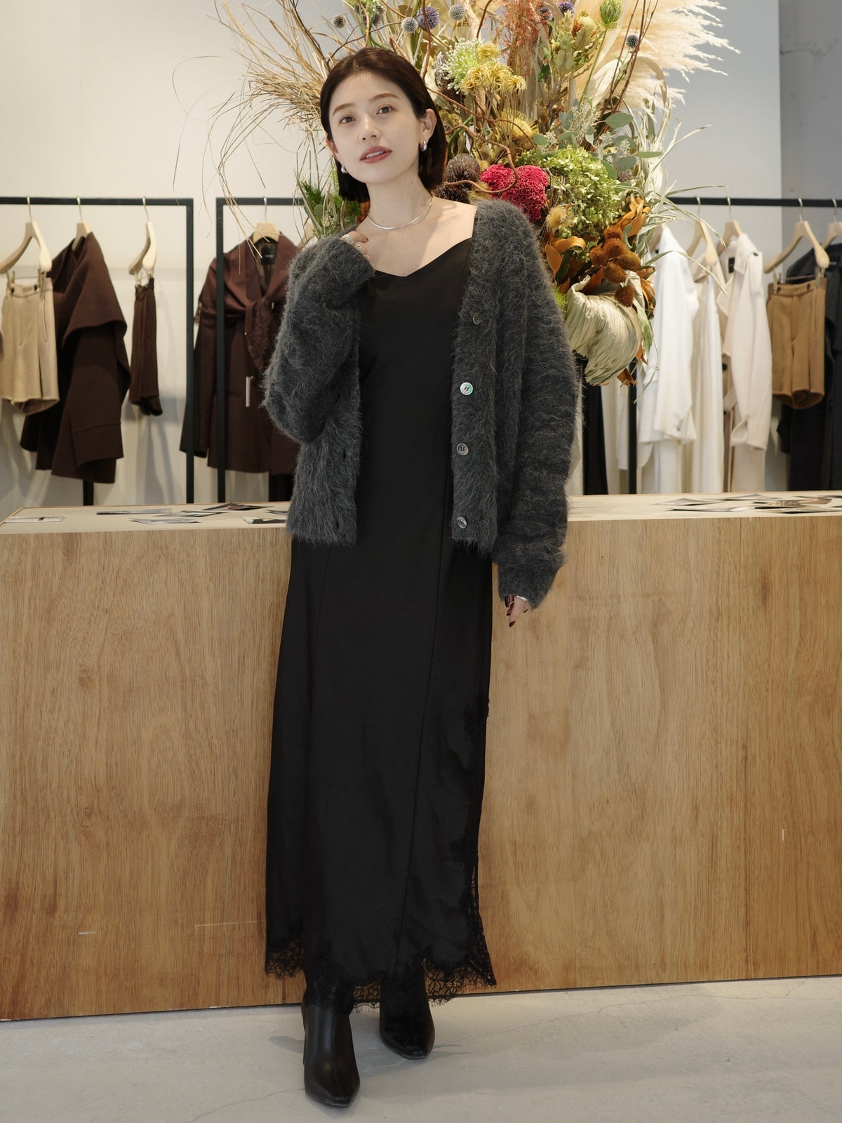 PR:157cm COLOR:BLACK SIZE:1