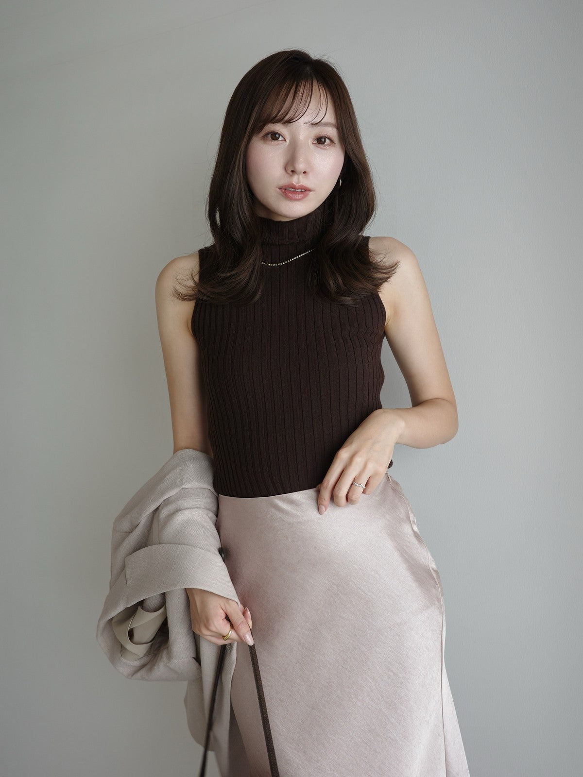 PR:162cm COLOR:BROWN SIZE:F