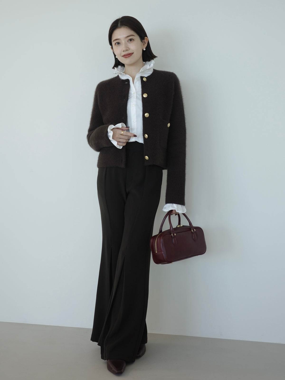 PR:157cm COLOR:BROWN SIZE:1