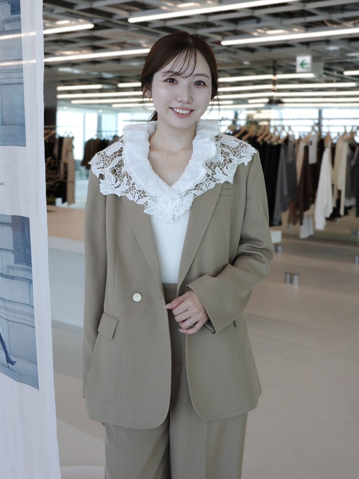 PR:162cm COLOR:IVORY SIZE:F