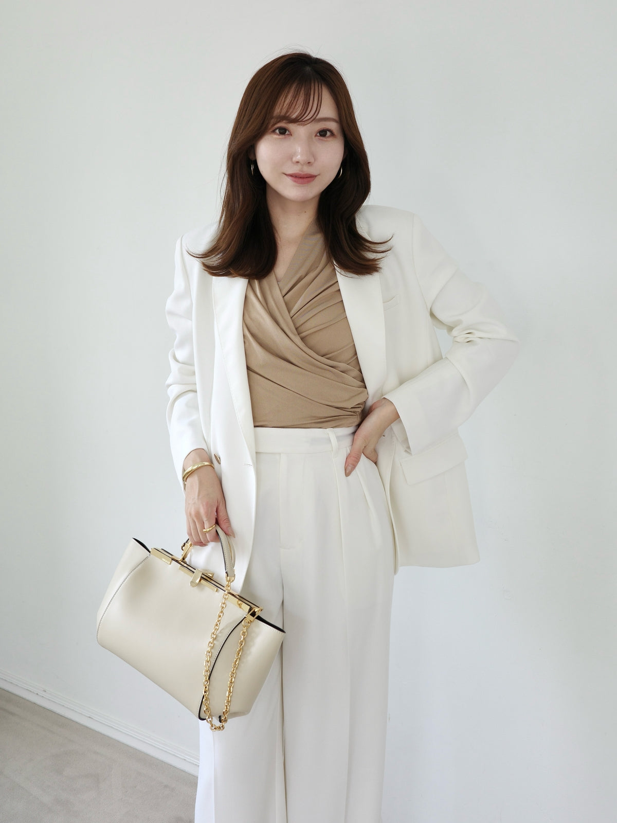 PR:162cm COLOR:IVORY SIZE:1
