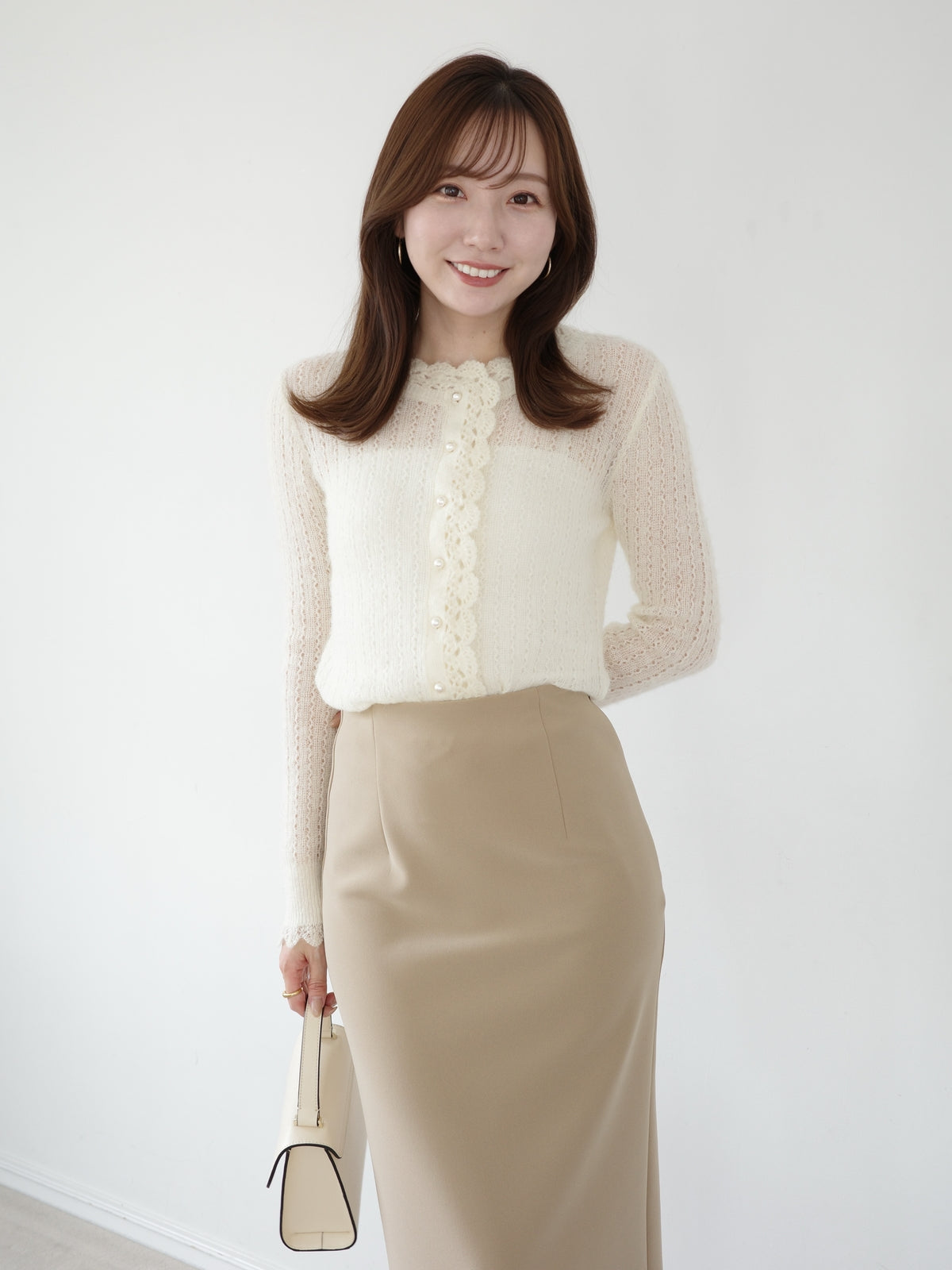 PR:162cm COLOR:IVORY SIZE:F