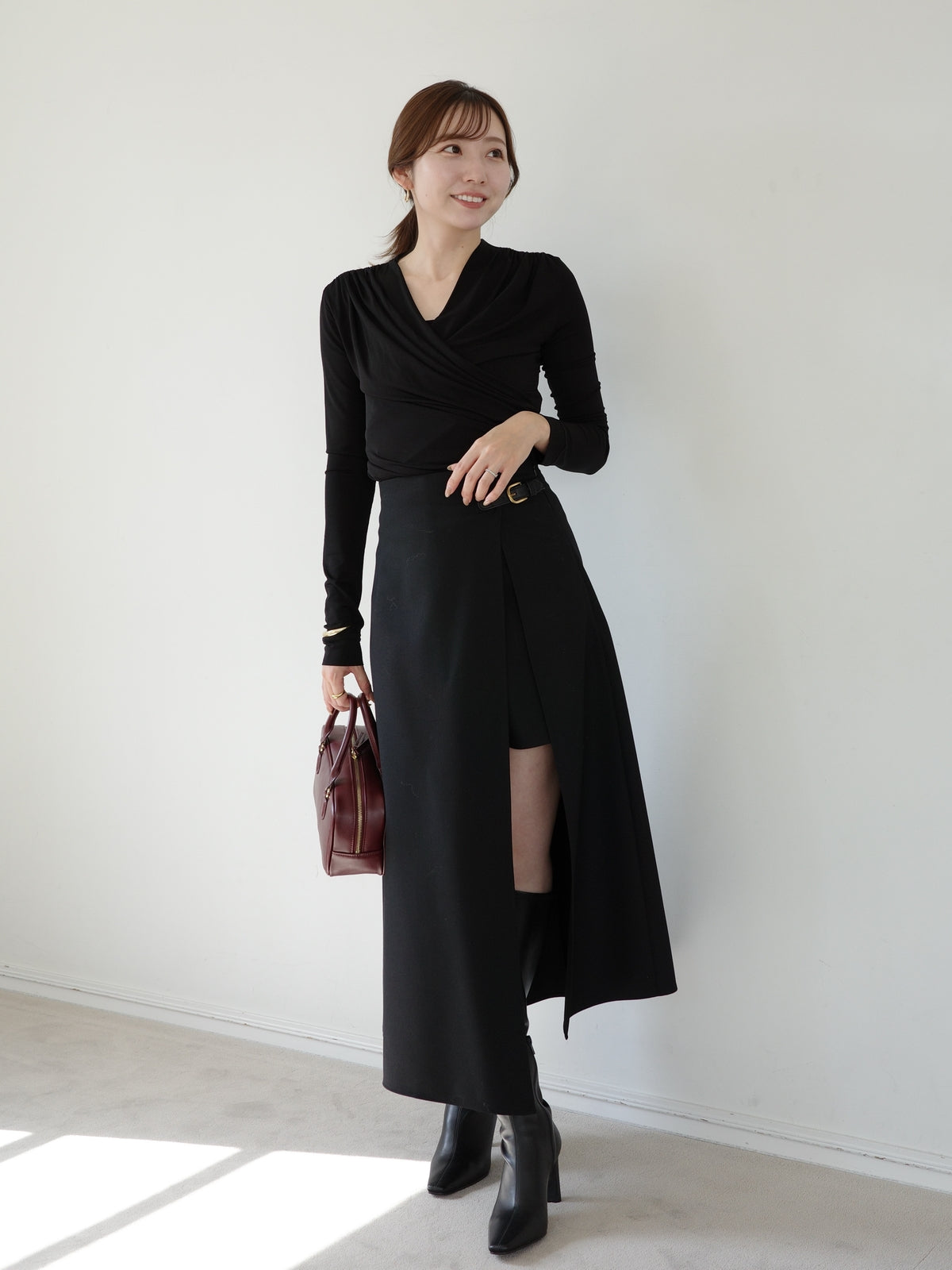 PR:162cm COLOR:BLACK SIZE:1