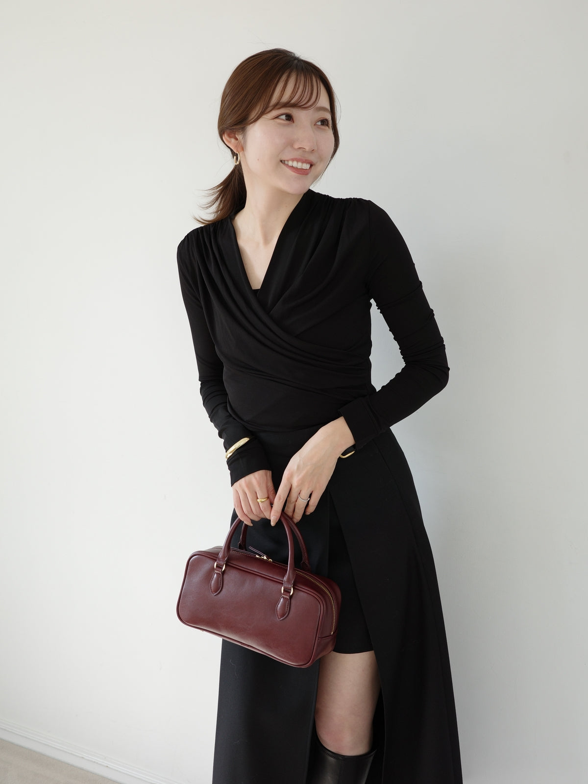 PR:162cm COLOR:BLACK SIZE:F